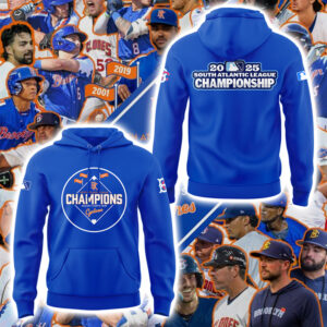 Limited Edition Cyclones South Atlantic League Champions 2025 Hoodie-PA091725007