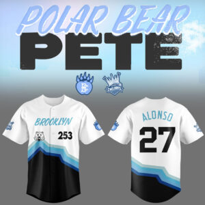 Limited Edition Brooklyn Cyclones x Polar Bear Pete Night Jersey-LL250814007