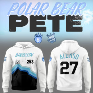 Limited Edition Brooklyn Cyclones x Polar Bear Pete Night Hoodie-LL250814006
