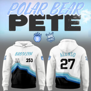 Limited Edition Brooklyn Cyclones x Polar Bear Pete Night Hoodie-LL250814005