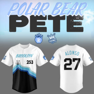 Limited Edition Brooklyn Cyclones x Polar Bear Pete Night Jersey-LL250814008