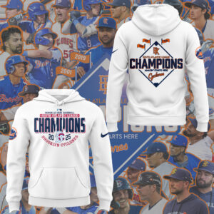 Limited Edition Brooklyn Cyclones x 2025 SAL CHAMPIONS Hoodie-KC09172509
