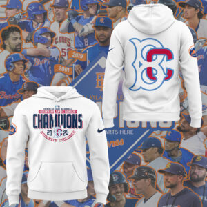 Limited Edition Brooklyn Cyclones x 2025 SAL CHAMPIONS Hoodie-KC09172511