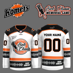 Limited Edition Komets x Chase Custom Name + Number Jersey-LL2509181015