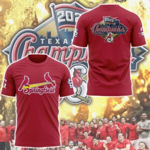 Limited Edition Sgf Cardinals 2025 Texas League champions Tshirt-ND09252547