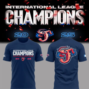 Limited Edition JaxShrimp 2025 International League Champions Tshirt-PA092625009
