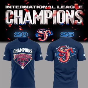 Limited Edition JaxShrimp 2025 International League Champions Tshirt-PA092625015