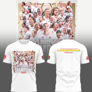 Limited Edition RR 2025 Women’s Rugby World Cup Champions Tshirt-LL2509281001