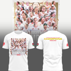 Limited Edition RR 2025 Women’s Rugby World Cup Champions Tshirt-LL2509281002