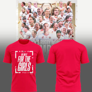 Limited Edition RR 2025 Women’s Rugby World Cup Champions Tshirt-LL2509281007