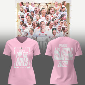 Limited Edition RR 2025 Women’s Rugby World Cup Champions Tshirt-LL2509281010