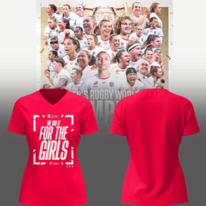 Limited Edition RR 2025 Women’s Rugby World Cup Champions Tshirt-LL2509281012