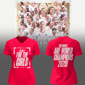 Limited Edition RR 2025 Women’s Rugby World Cup Champions Tshirt-LL2509281013