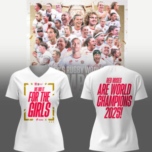 Limited Edition RR 2025 Women’s Rugby World Cup Champions Tshirt-LL2509281016