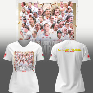 Limited Edition RR 2025 Women’s Rugby World Cup Champions Tshirt-LL2509281018