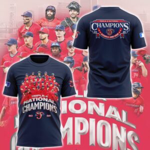 Limited Edition JaxShrimp 2025 Triple-A National Champions Tshirt-ND09282547