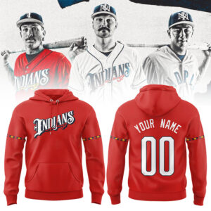 Limited Edition indyindians Custom Name + Number New Hoodie-LL2509291011
