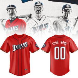 Limited Edition indyindians Custom Name + Number New Jersey-LL2509291002