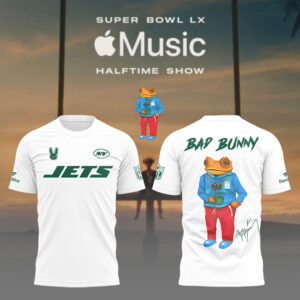 Limited Edition Jets x Bunny Tshirt-LL2509291027