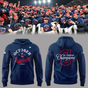 Limited Edition Guardians American League Central Division 2025 Hoodie-PA092925014