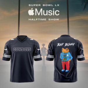 Limited Edition Cowboys x Bunny FootballJersey-LL2509301001