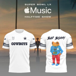 Limited Edition Cowboys x Bunny Tshirt-LL2509301003