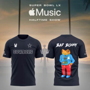 Limited Edition Cowboys x Bunny Tshirt-LL2509301004