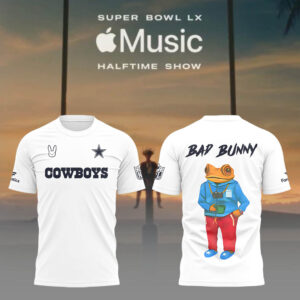 Limited Edition Cowboys x Bunny Tshirt-LL2509301005