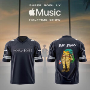 Limited Edition Cowboys x Bunny FootballJersey-LL2509301006