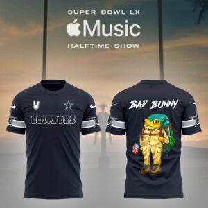 Limited Edition Cowboys x Bunny Tshirt-LL2509301007