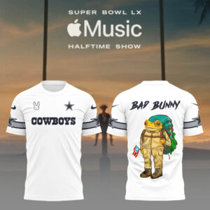 Limited Edition Cowboys x Bunny Tshirt-LL2509301008