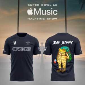 Limited Edition Cowboys x Bunny Tshirt-LL2509301009