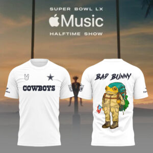 Limited Edition Cowboys x Bunny Tshirt-LL2509301010