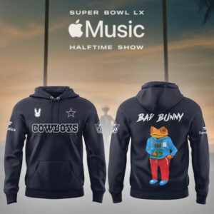 Limited Edition Cowboysx Bunny Hoodie-LL2509301017