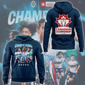 Limited Edition Whitecaps FC 2025 TELUS Canadian Champions Hoodie-ND02102520