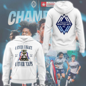 Limited Edition Whitecaps FC 2025 TELUS Canadian Champions Hoodie-ND02102516