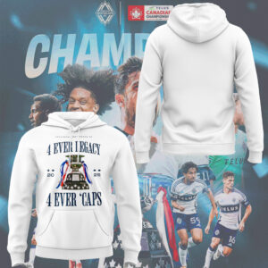Limited Edition Whitecaps FC 2025 TELUS Canadian Champions Hoodie-ND02102517