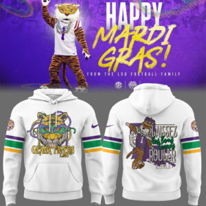 Tigers NCAA 2025 Nike Limited "Mardi Gras 2025" Hoodie-PU022025001