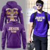 Special Edition Tigers JESUS WON Purple Hoodie-ND11042506