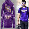 Limited Edition Tigers JESUS WON Purple Hoodie-ND11042505