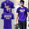 Limited Edition Tigers JESUS WON Purple TShirt-ND11042511