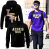 Limited Edition Tigers JESUS WON Black Hoodie-AB041125504