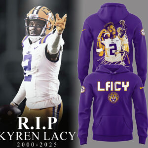 Tigers Football Limited RIP Lacy Purple Hoodie-PA04142510