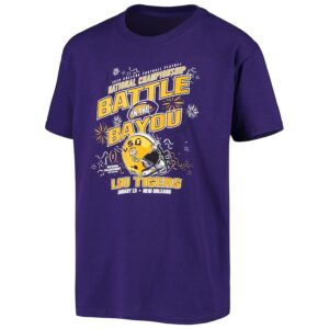 Limited Edition LSU Football Bayou TShirt-AB090325002