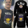 Limited Edition LSU Football Bayou Bandits Logo Black Sweatshirt-PU25090302