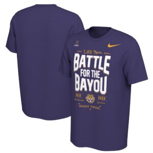 Limited Edition LSU Football Bayou TShirt-AB090325003