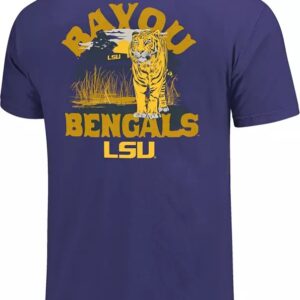 Limited Edition LSU Football Bayou TShirt-AB090325004