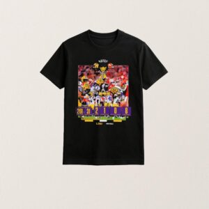 Limited Edition LSU Football Bayou TShirt-AB090325007