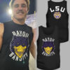 Limited Edition LSU Football Bayou Bandits Logo Black Tanktop-PU25090305