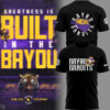Limited Edition LSU Football Bayou Bandits Logo Black TShirt-PU09052500001